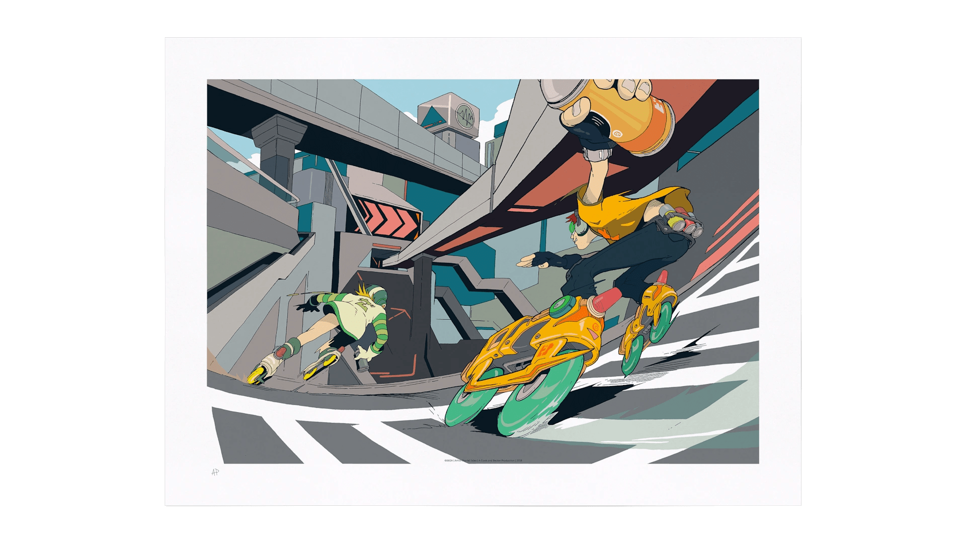 Jet Set Radio 2018 - HD Wallpaper 
