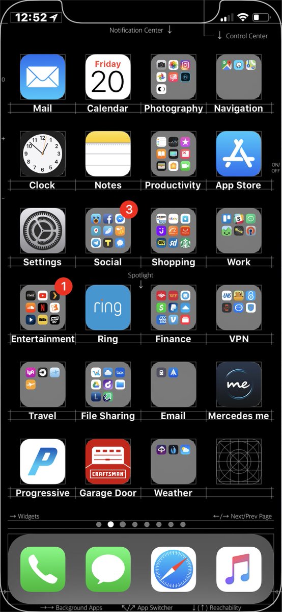 Iphone 11 Home Screenshot - 554x1200 Wallpaper 