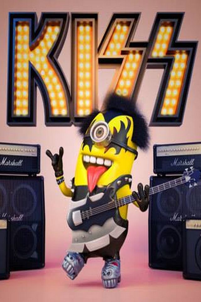 Gene Simmons Minion - HD Wallpaper 