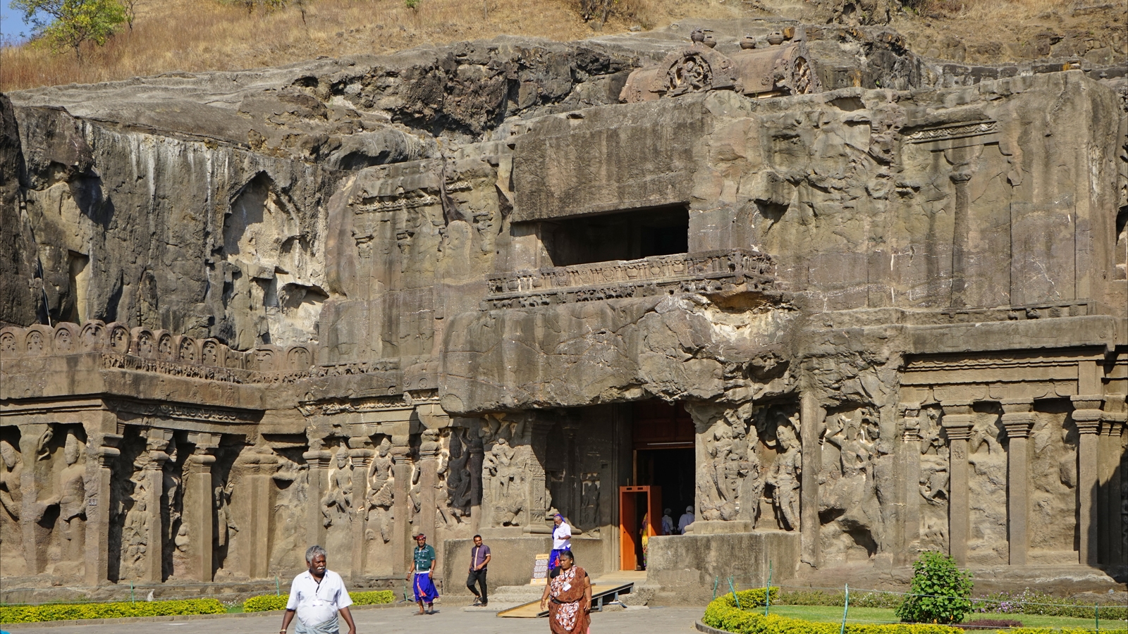 Ellora Caves - HD Wallpaper 