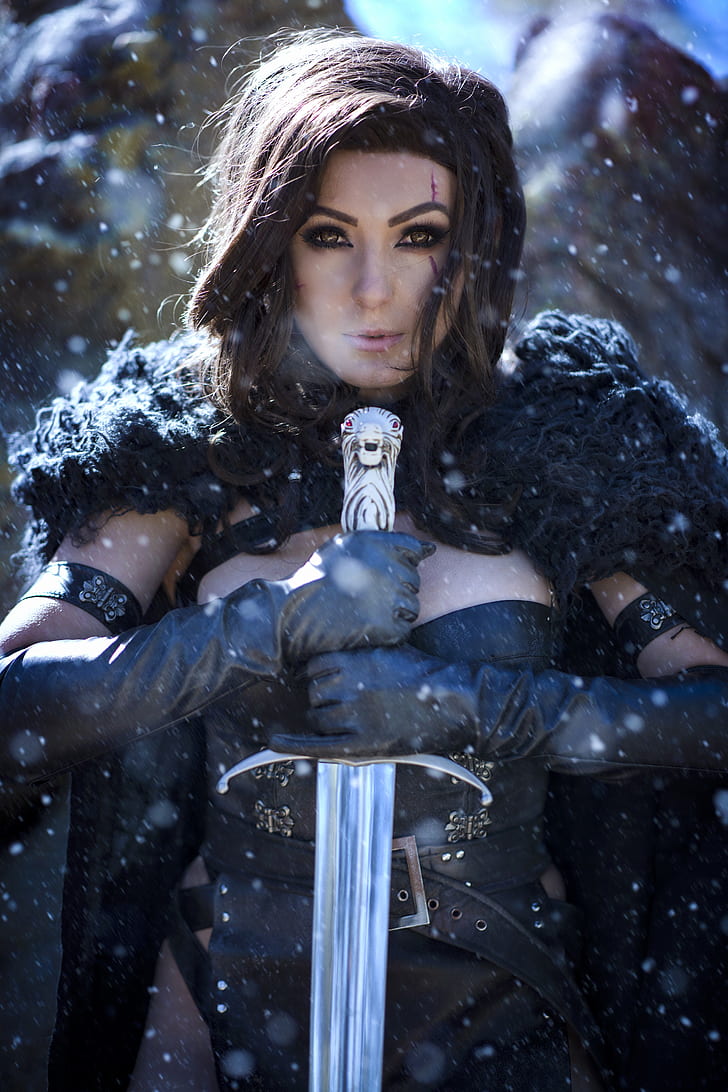 Jessica Nigri Jon Snow - HD Wallpaper 