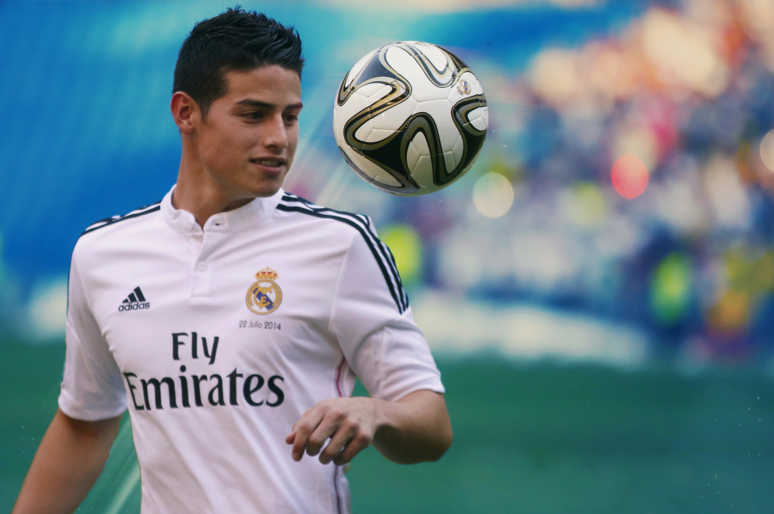 James Rodriguez, Real Madric Cf, Football, Smiling - James Rodriguez Full Hd - HD Wallpaper 