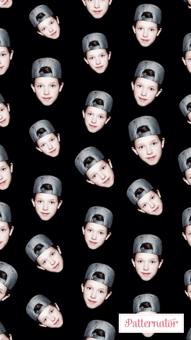 Black, Jacob Sartorius, And Pattern Image - Girl - HD Wallpaper 