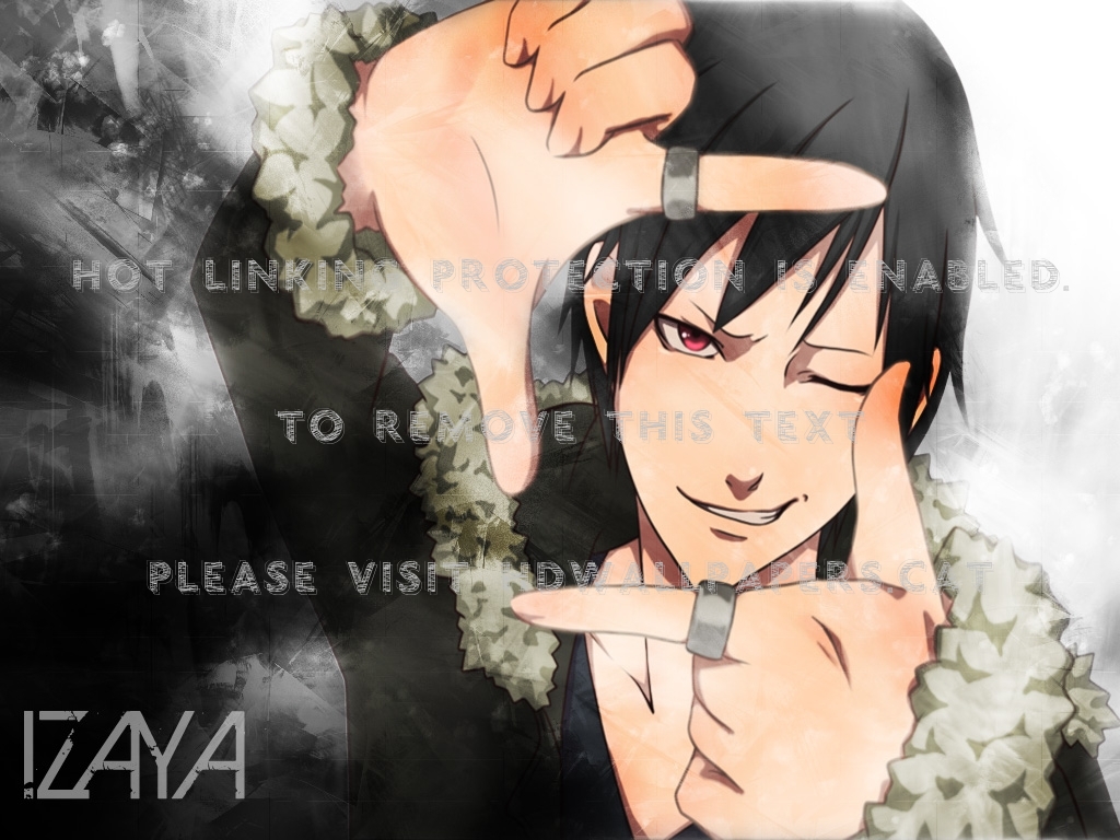 Izaya Orihara Cool Red Eye Cute Durarara - Izaya Orihara - HD Wallpaper 