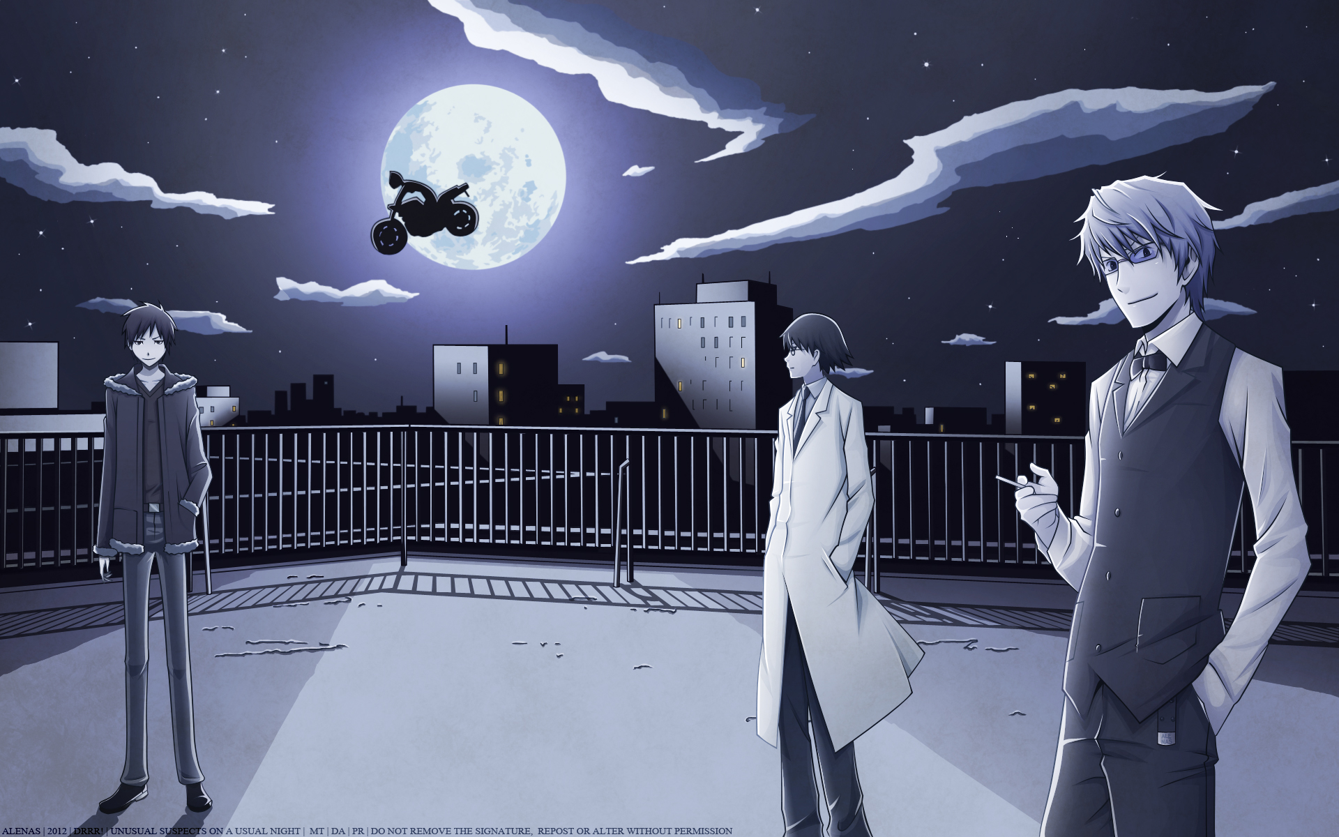 Izaya Shizuo Celty Shinra - HD Wallpaper 