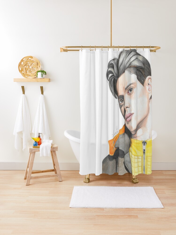 Portal Shower Curtain - HD Wallpaper 