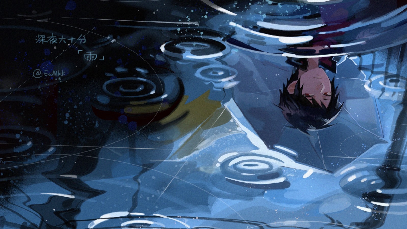 Orihara Izaya, Durarara , Reflection - Durarara!! - HD Wallpaper 