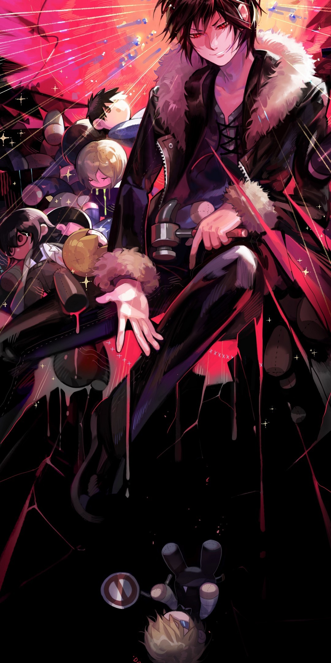 Heiwajima Shizuo, Durarara , Orihara Izaya - Illustration - HD Wallpaper 
