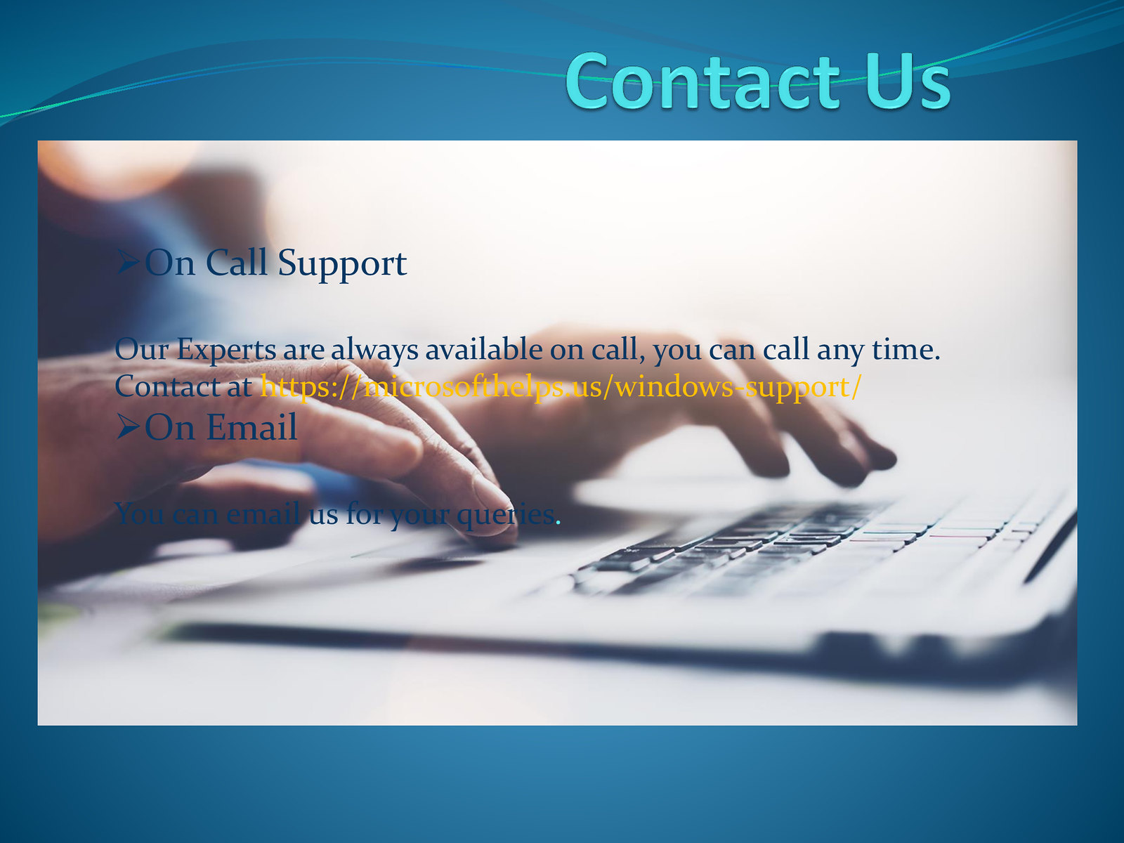 Typing - HD Wallpaper 