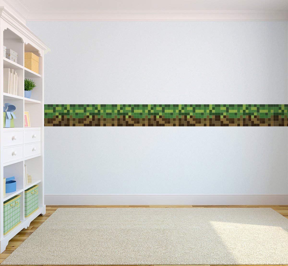 Minecraft Bedroom Wallpaper Border - HD Wallpaper 