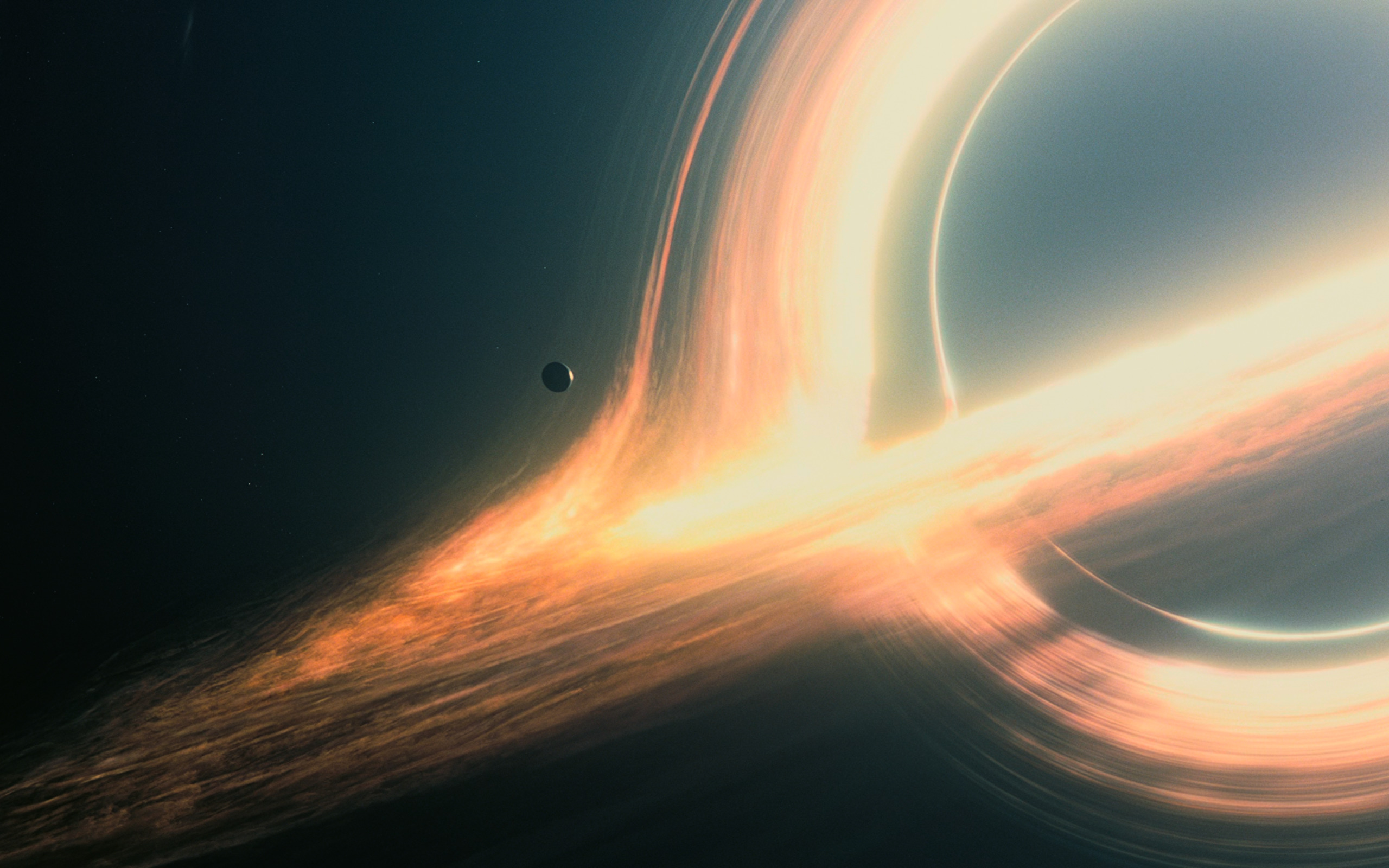 Interstellar Black Hole 4k - HD Wallpaper 