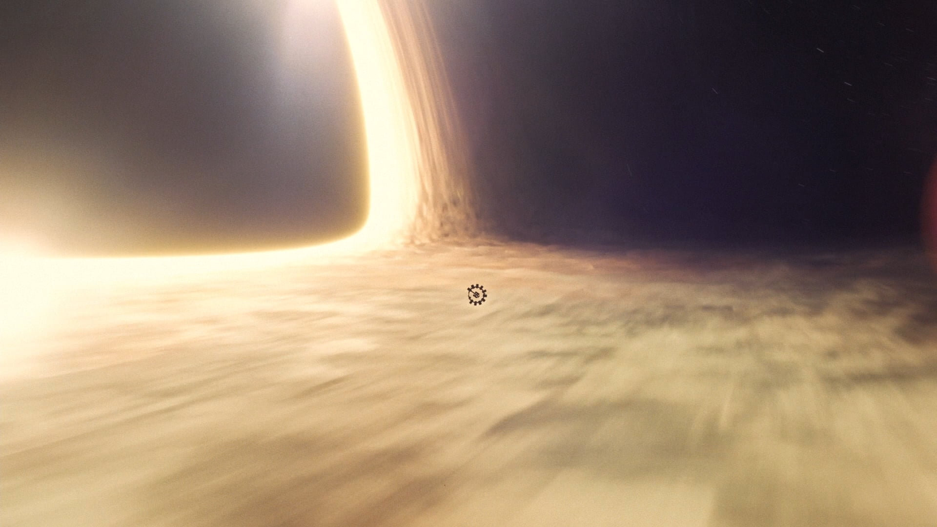 Interstellar Near Black Hole - HD Wallpaper 