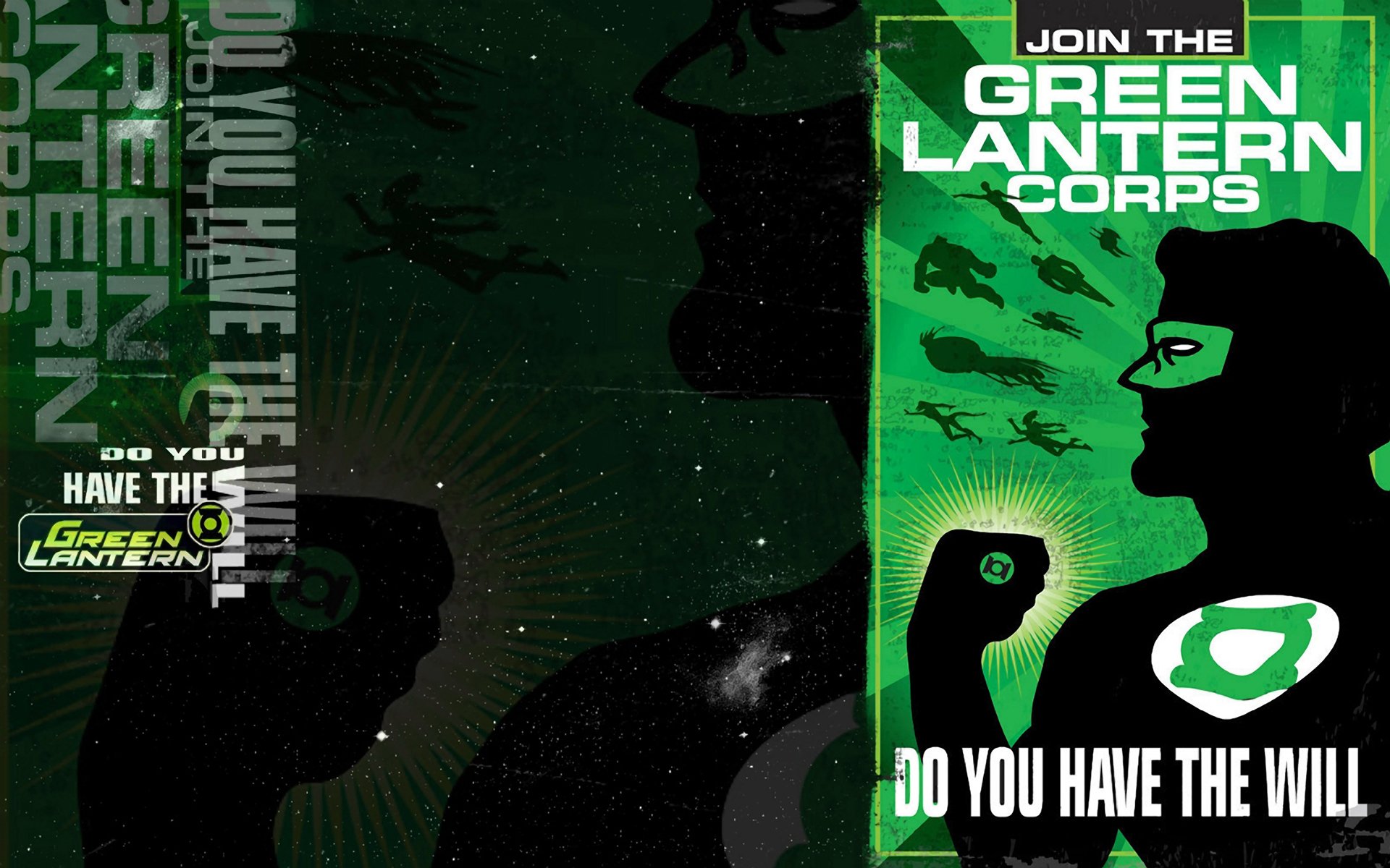 Green Lantern Corps Poster - HD Wallpaper 