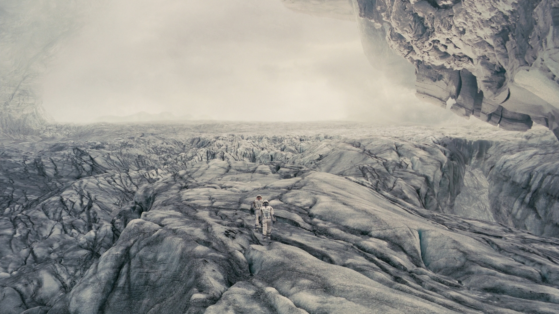 Interstellar Ice Planet - HD Wallpaper 