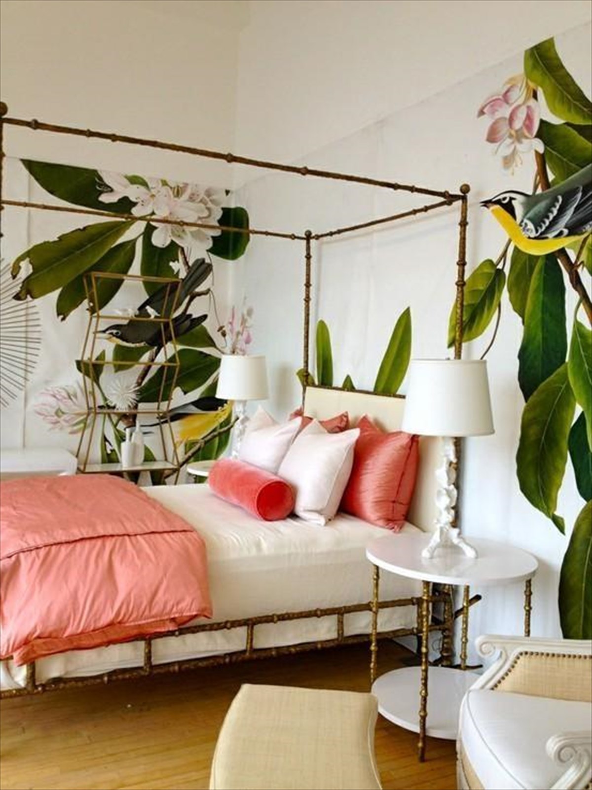How To Do The Tropical Trend For Grown-ups - Tropical Bedroom Design Ideas - HD Wallpaper 