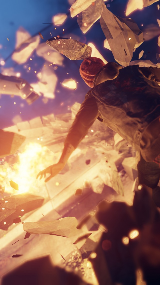 Infamous Second Son Hd - HD Wallpaper 