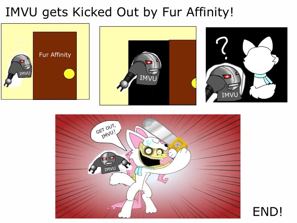 Imvu Gets Kicked Out By Fur Affinity Fur Affinity Imvu - Cartoon - HD Wallpaper 