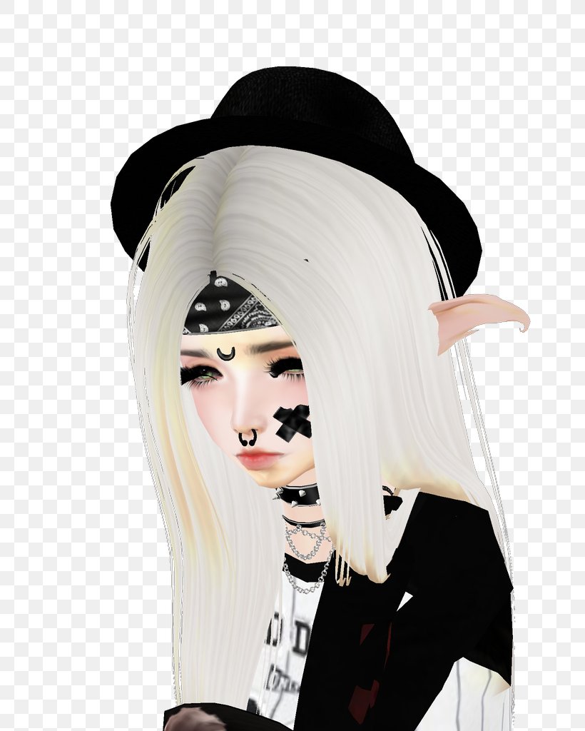 Avatar Imvu Tumblr, Png, 745x1024px, Avatar, Hair Accessory, - HD Wallpaper 