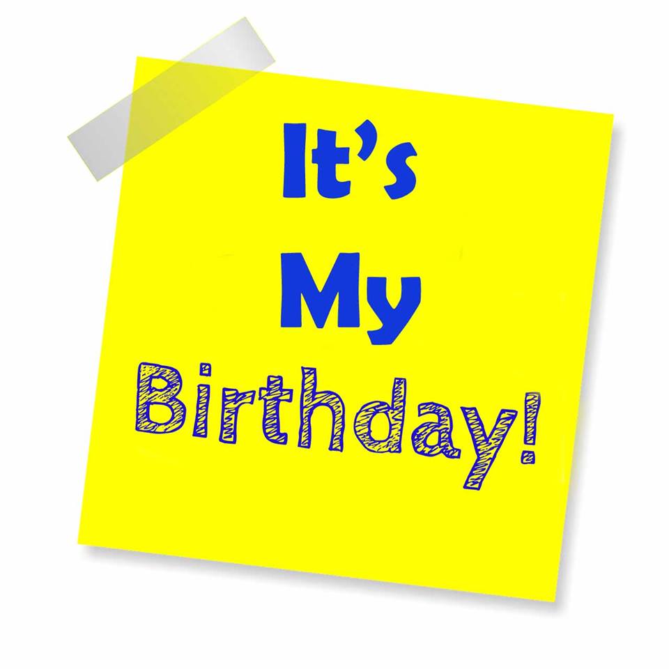 It Is My Birthday Note - Hd Images It's My Birthday - HD Wallpaper 