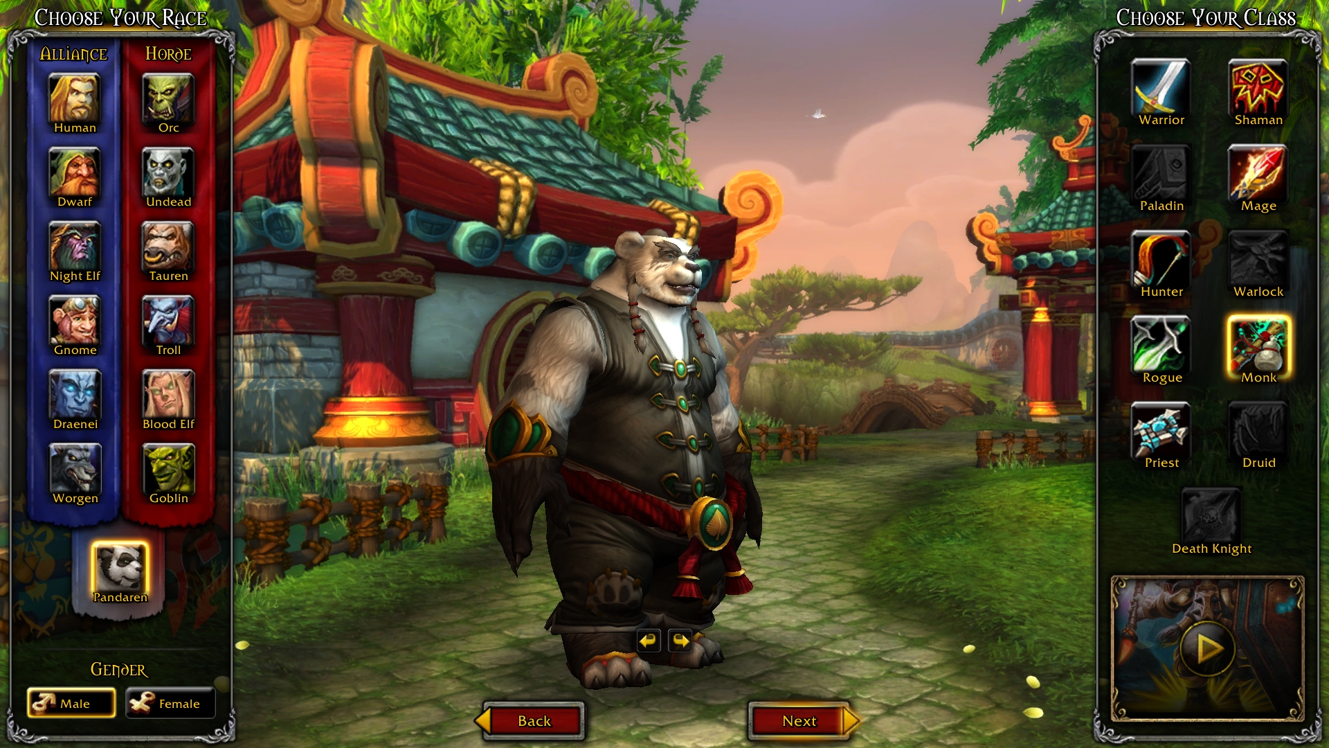 World Of Warcraft Panda Characters - HD Wallpaper 
