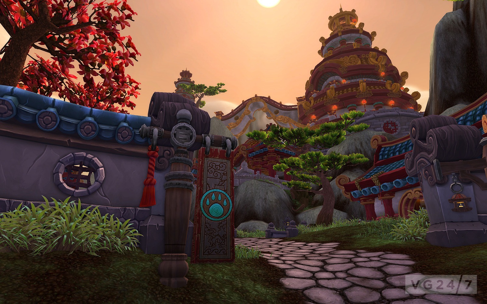 Mist Of Pandaria Screen - HD Wallpaper 
