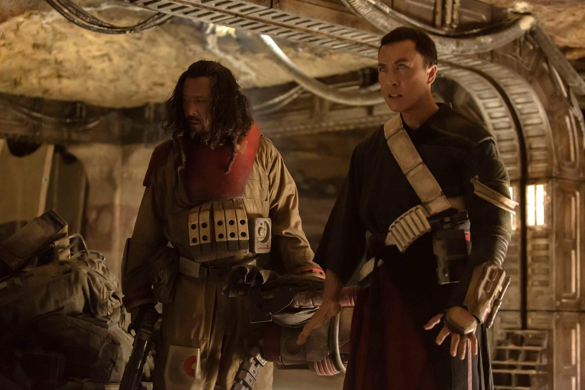 Star Wars Chirrut And Baze - HD Wallpaper 