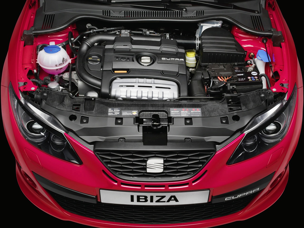 Seat Ibiza 1.4 2011 Engine Bay - HD Wallpaper 