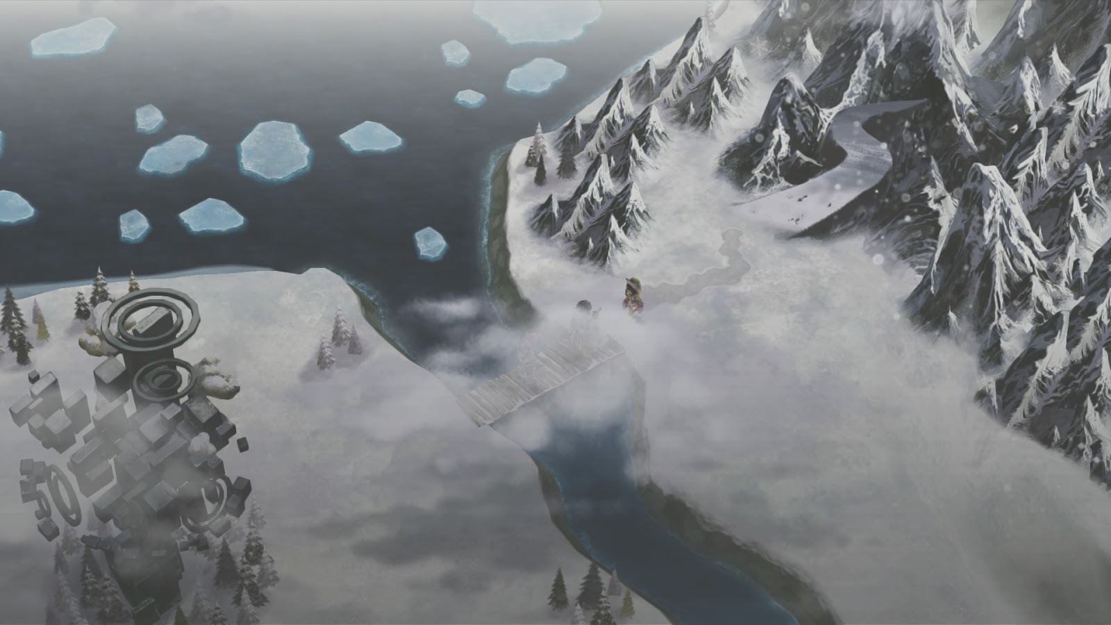 Square Enix On Playstation - Snow - HD Wallpaper 