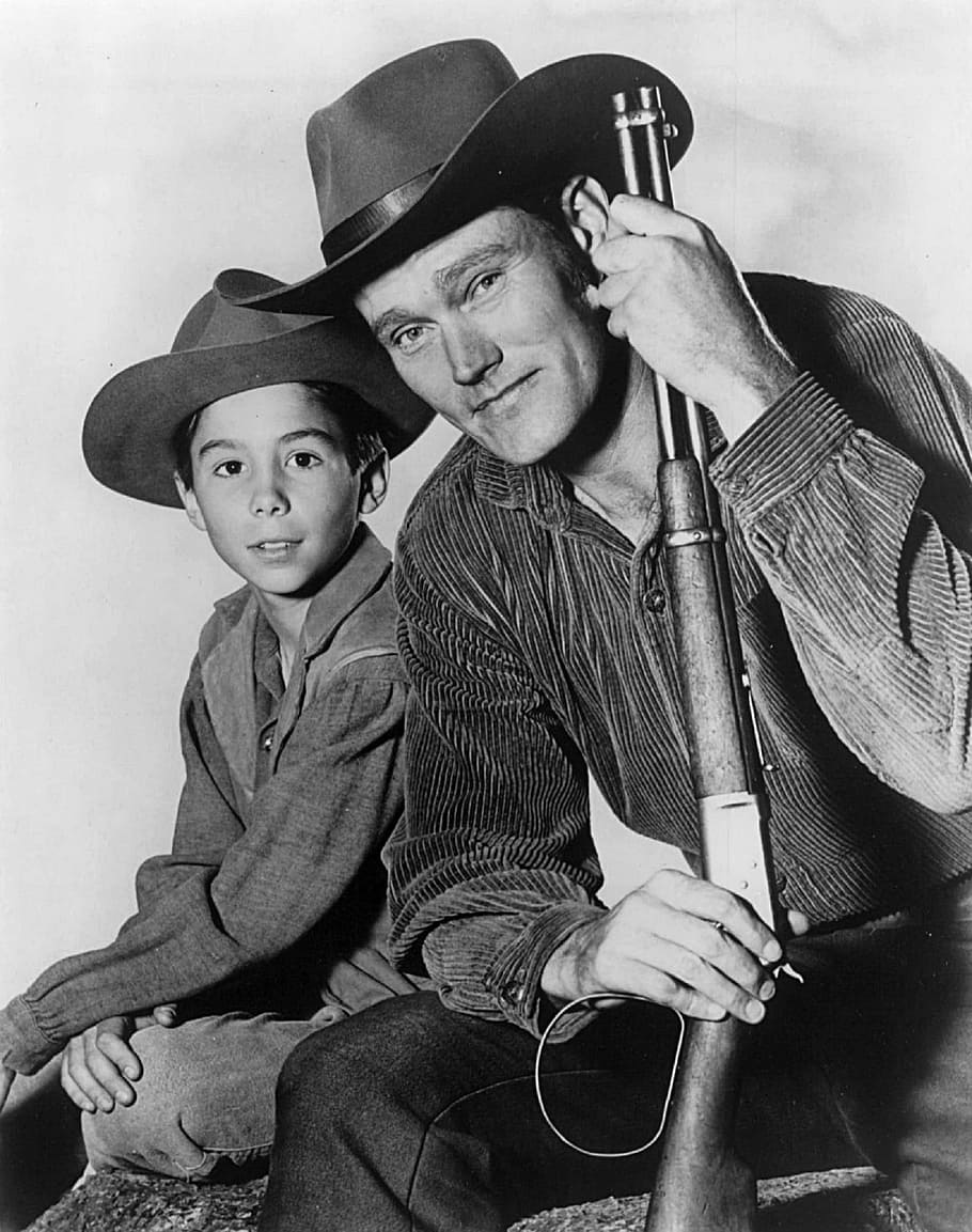 Johnny Crawford, Chuck Connors, Actors, Retro, Tv, - HD Wallpaper 