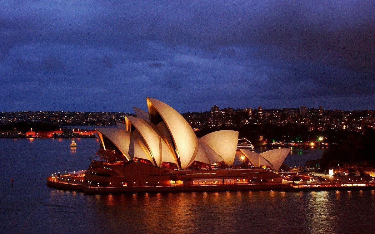 Opera House, Brazil, Background Free Download - Sydney Opera House - HD Wallpaper 