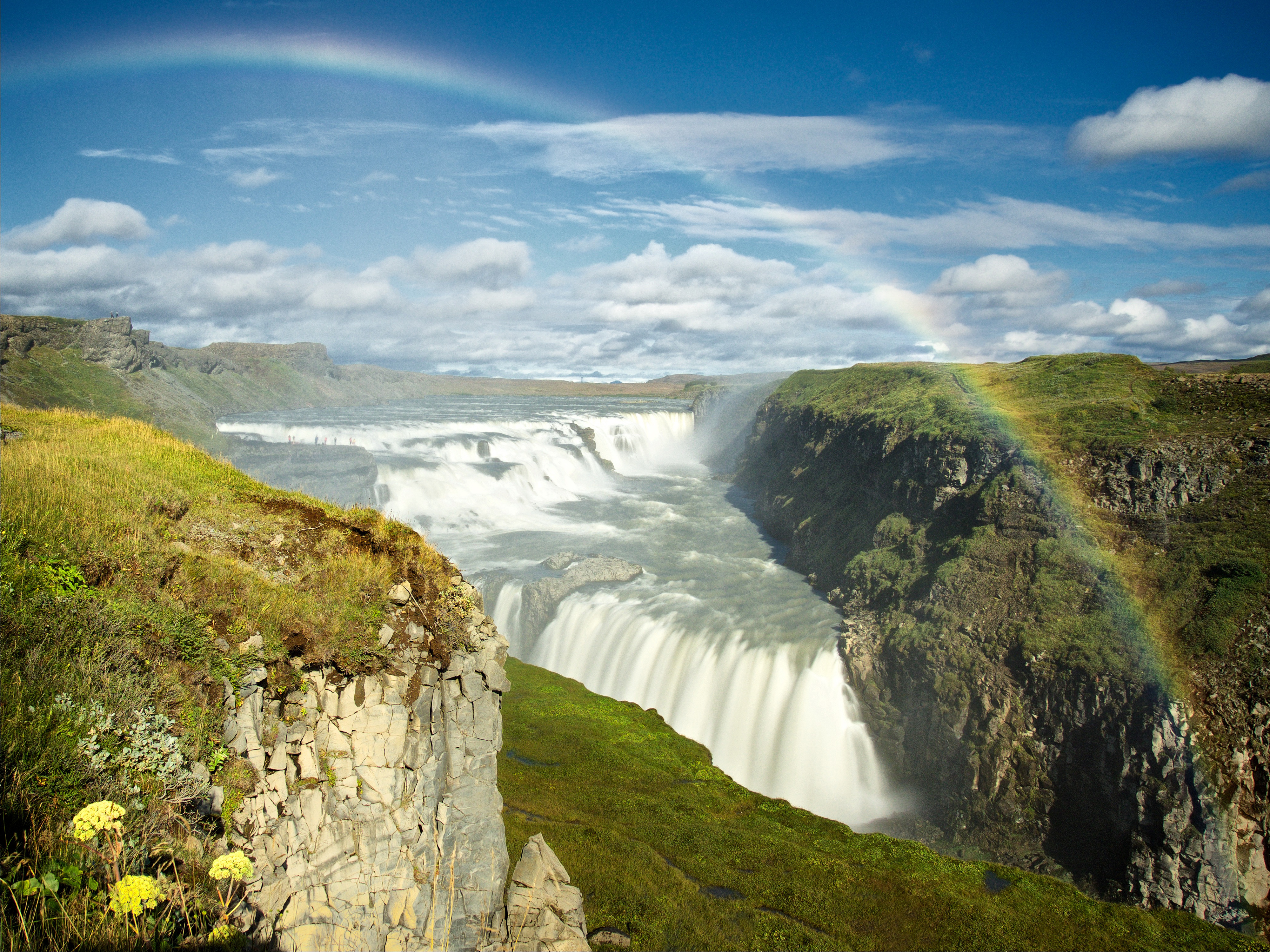Gullfoss - HD Wallpaper 