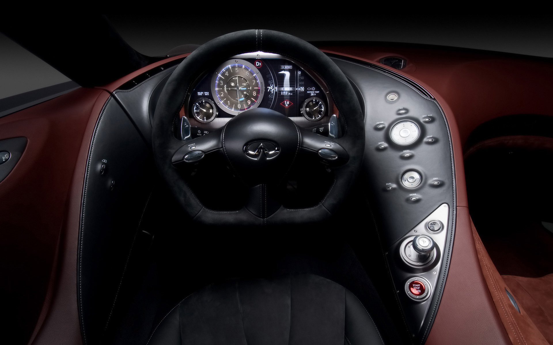 Infiniti Essence Interior - HD Wallpaper 