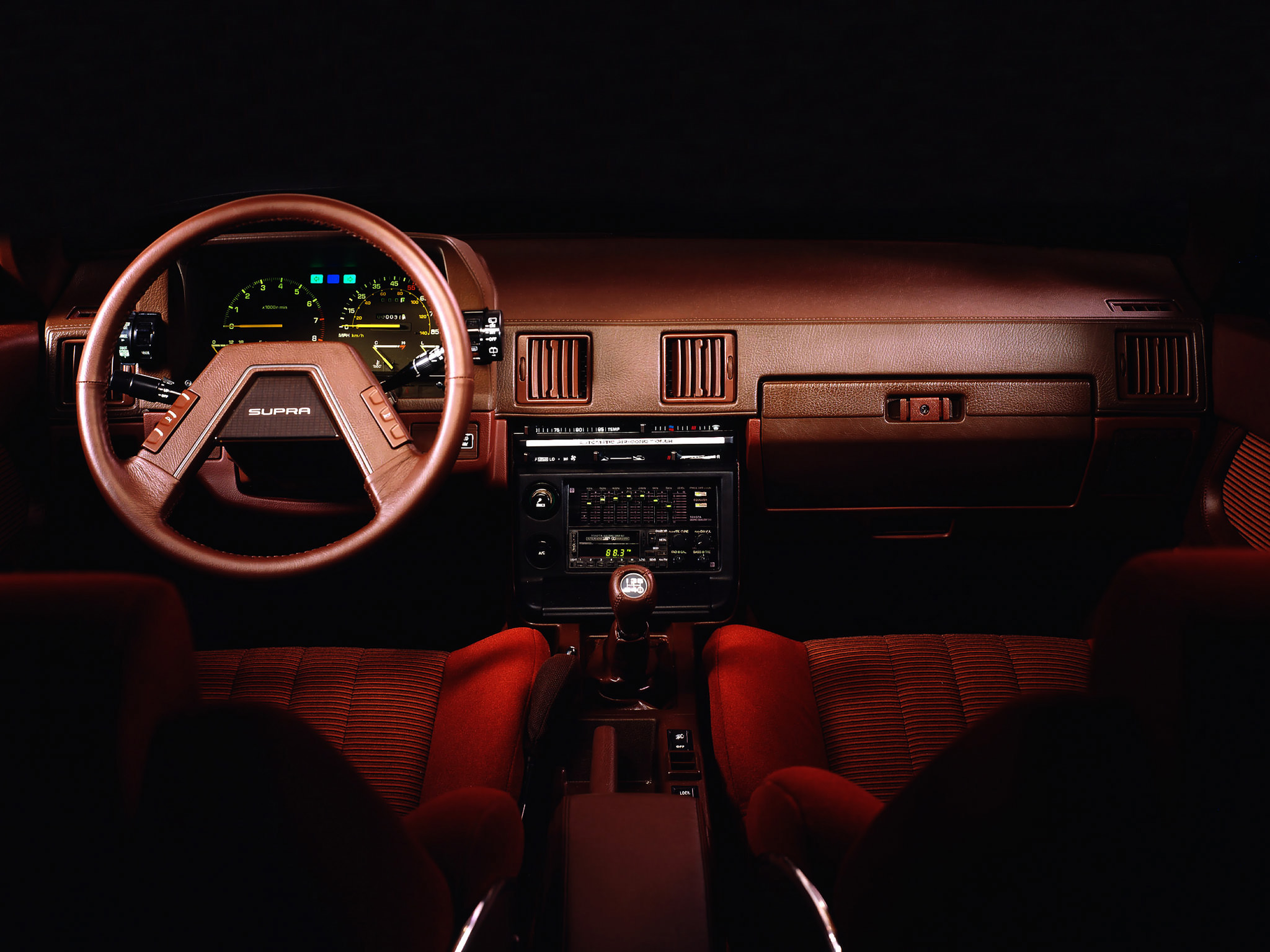 Toyota Celica Supra Dashboard - HD Wallpaper 