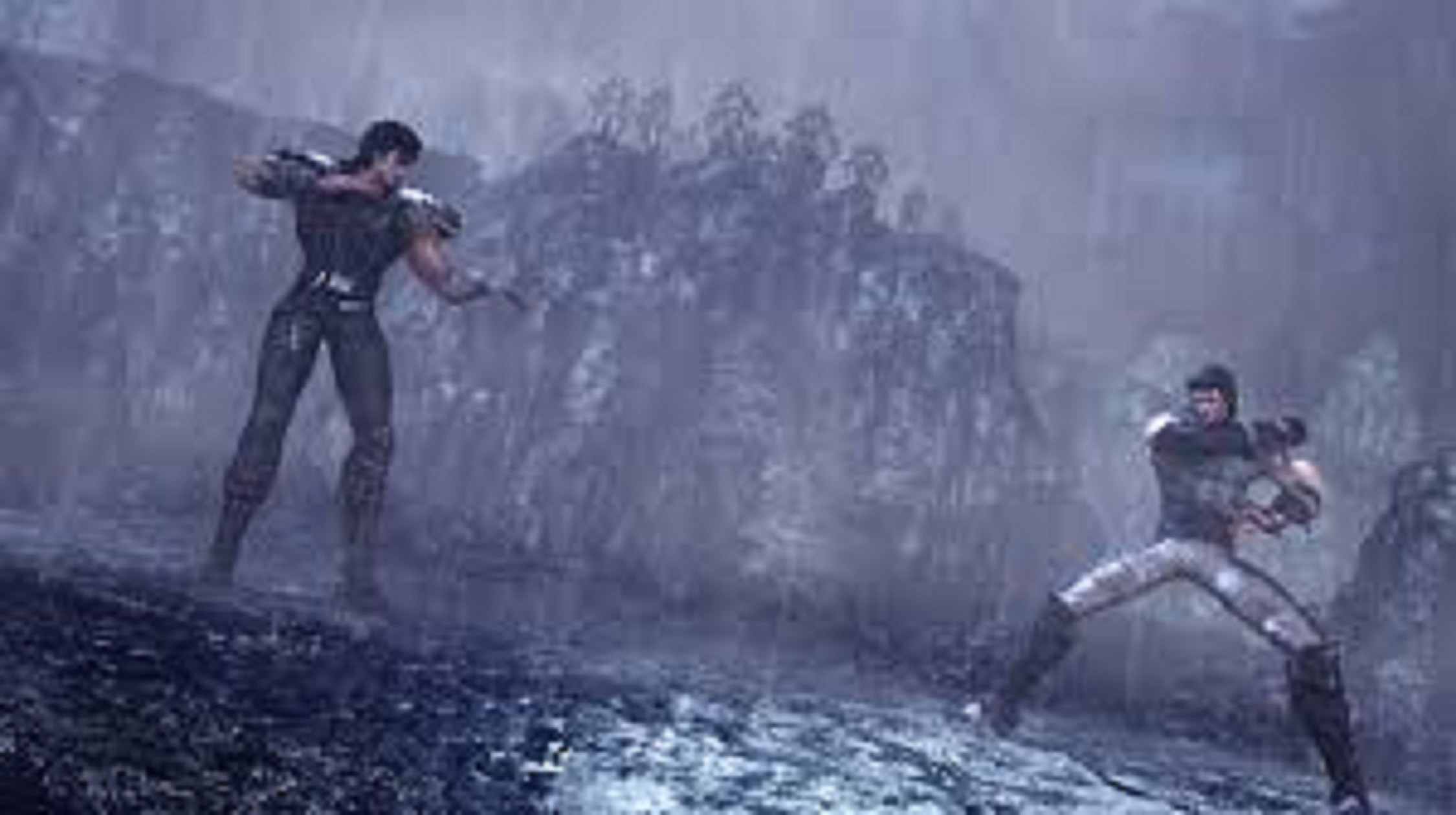 Kenshiro Vs Rei, - Ps3 Hokuto No Ken - HD Wallpaper 