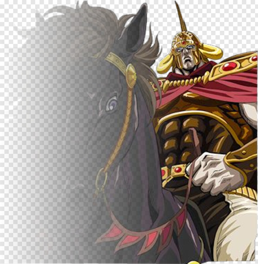 Raoh Dark King, Png Download - Raoh Hokuto No Ken Horse - HD Wallpaper 