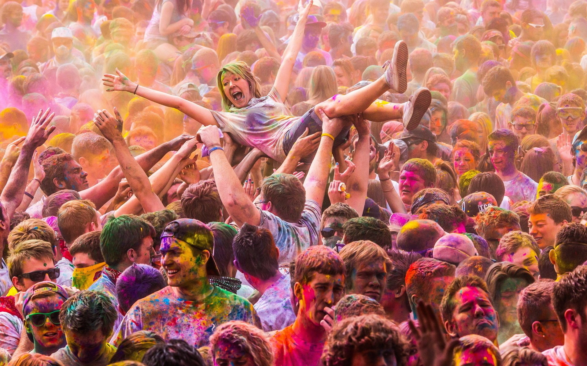 Holi Festival Goa - HD Wallpaper 