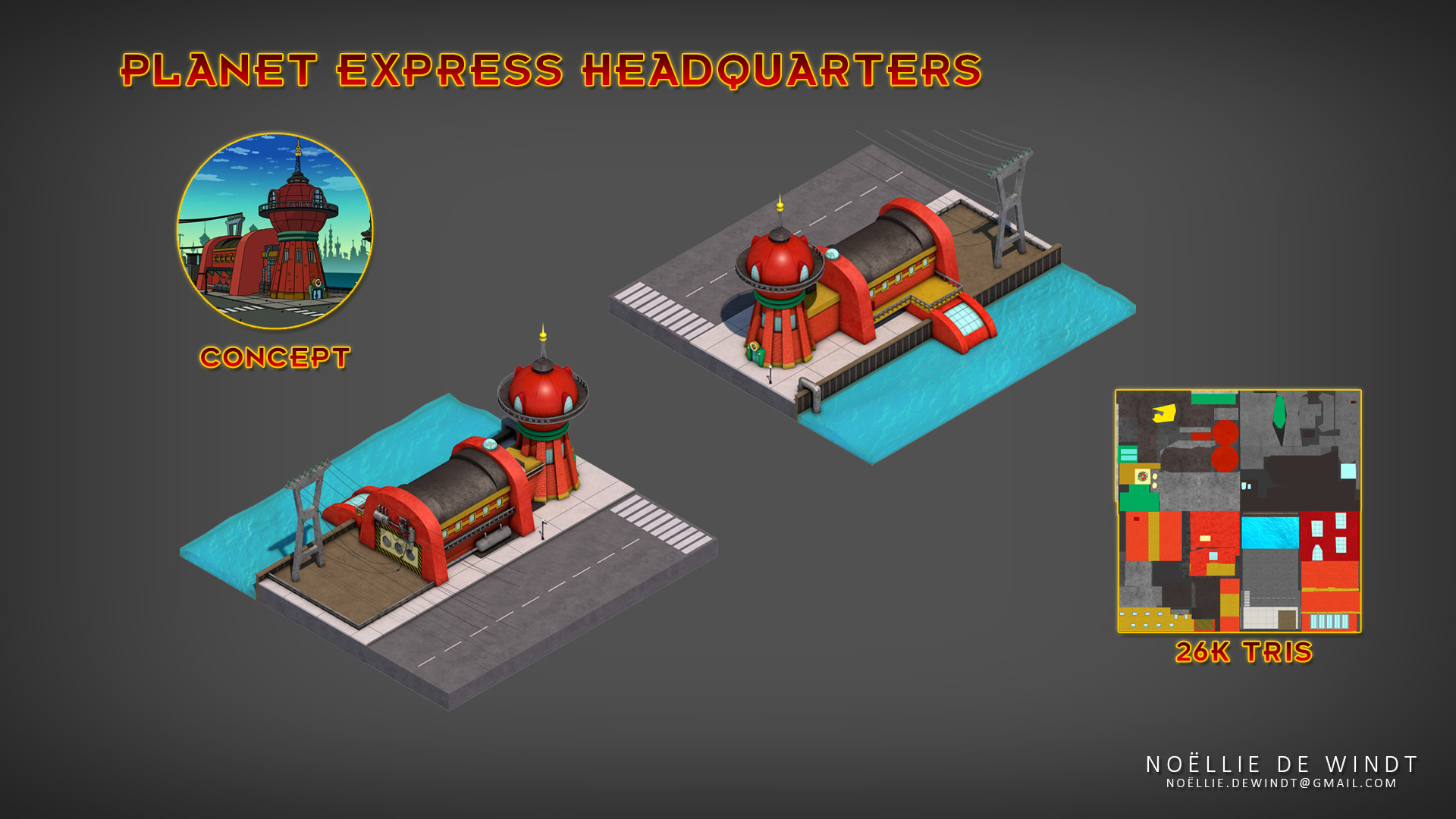 Futurama Planet Express Hq - HD Wallpaper 