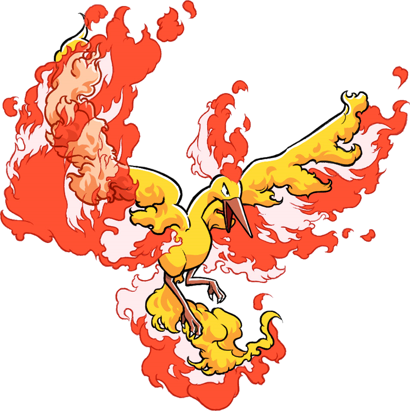 Moltres Pokemon Png - HD Wallpaper 