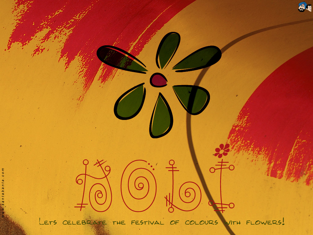 Best Holi 2013 Wallpaper - Holi - HD Wallpaper 