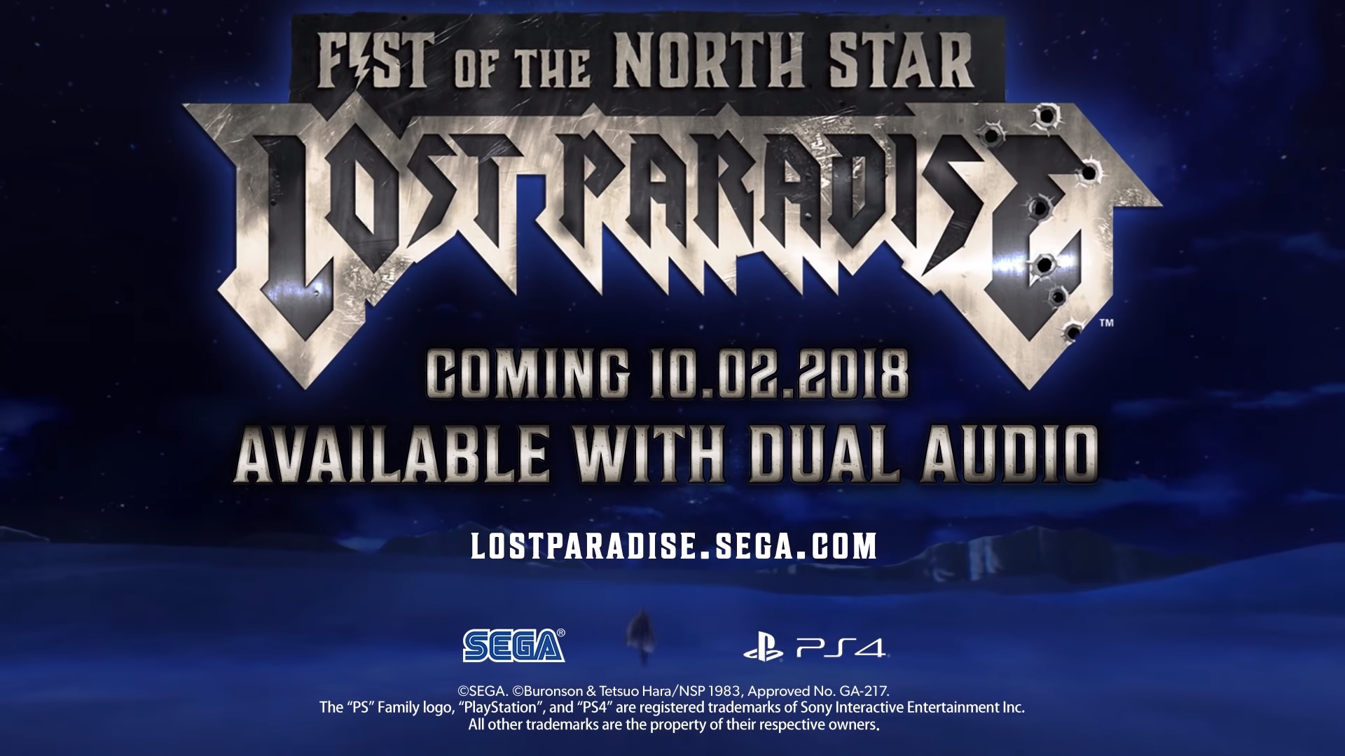 Fist Of The North Star - Fist Of The North Star Lost Paradise - HD Wallpaper 