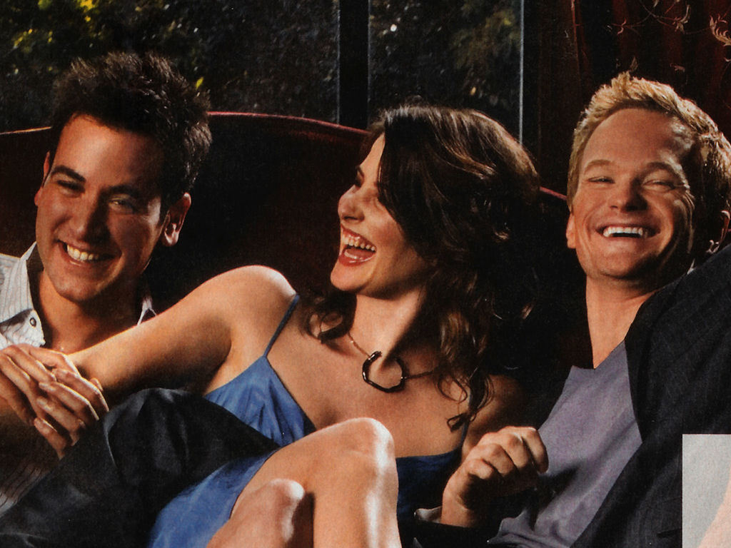 Ted, Robin & Barney - Barney Robin And Ted - HD Wallpaper 