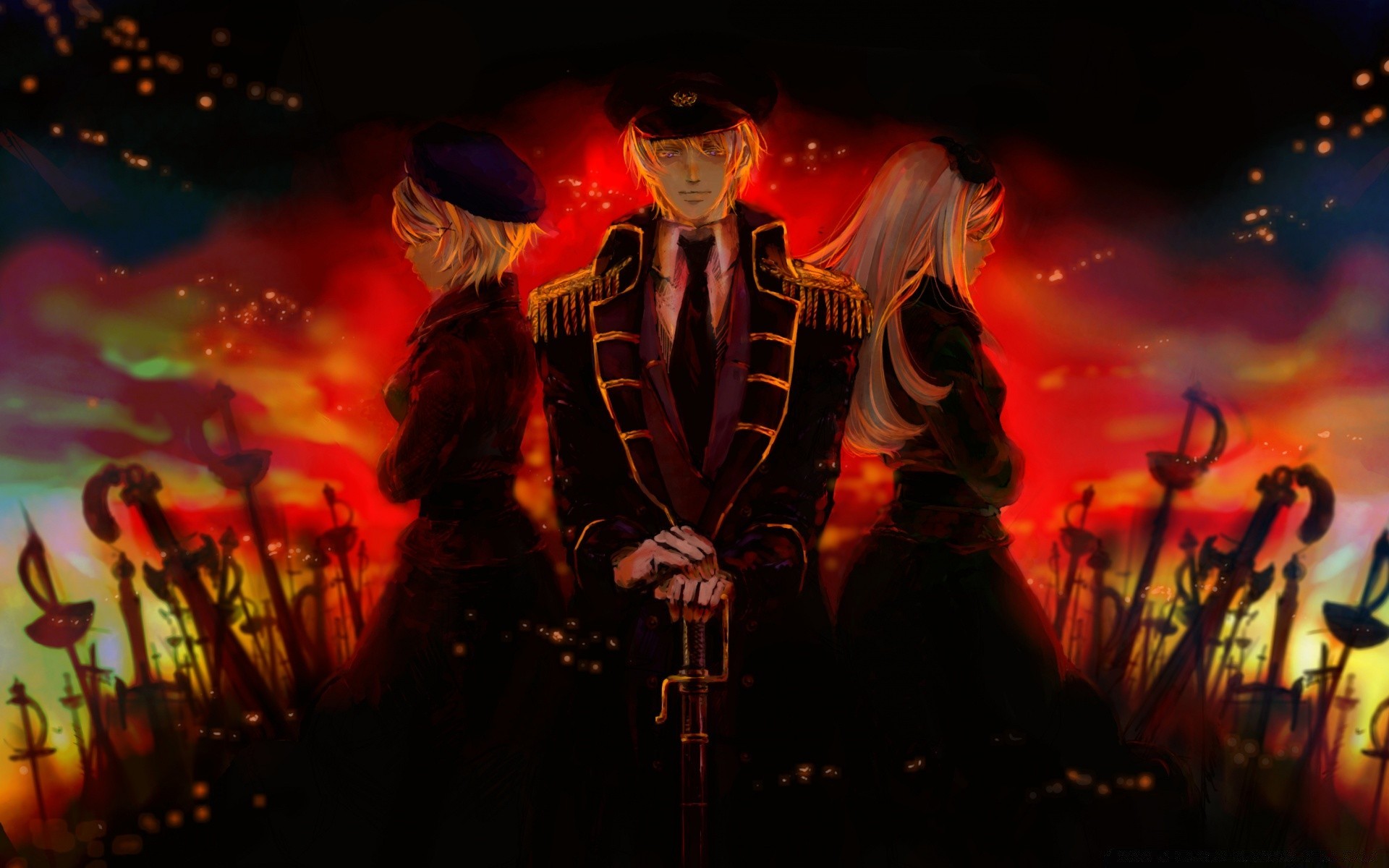 Anime Music Concert Performance Party Festival Singer - Hetalia Wallpaper Hd - HD Wallpaper 