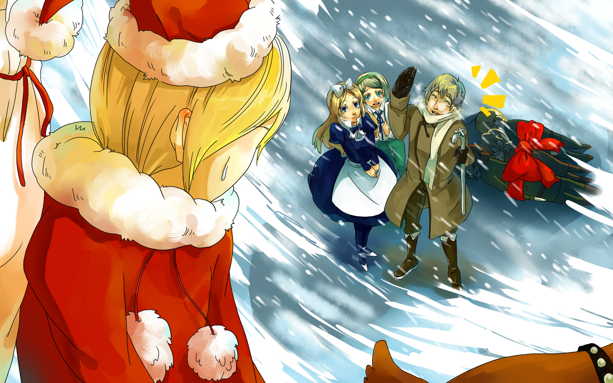 View Fullsize Axis Powers - Hetalia Finland And Russia - HD Wallpaper 
