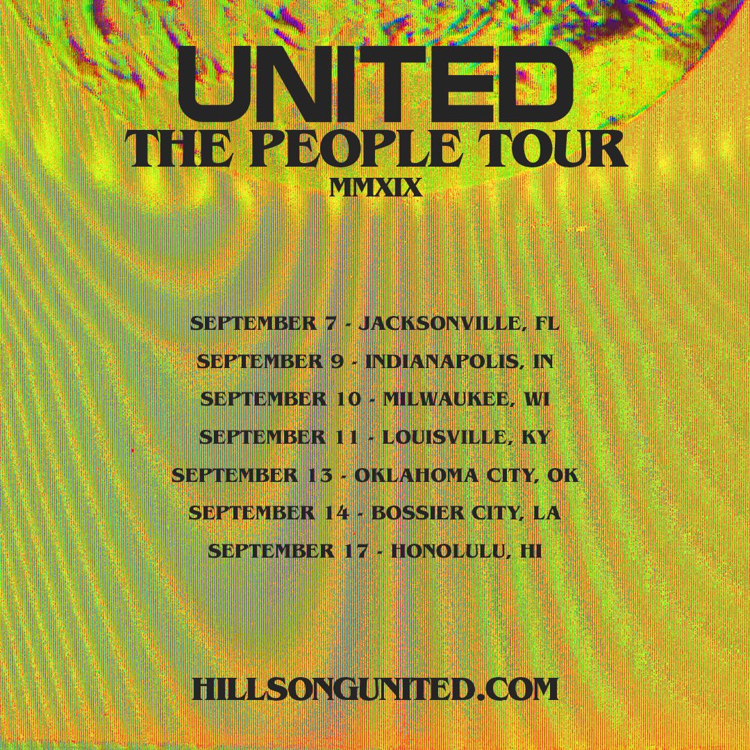 Hillsong Setlist 2019 People Tour 1080x1080 Wallpaper teahub.io