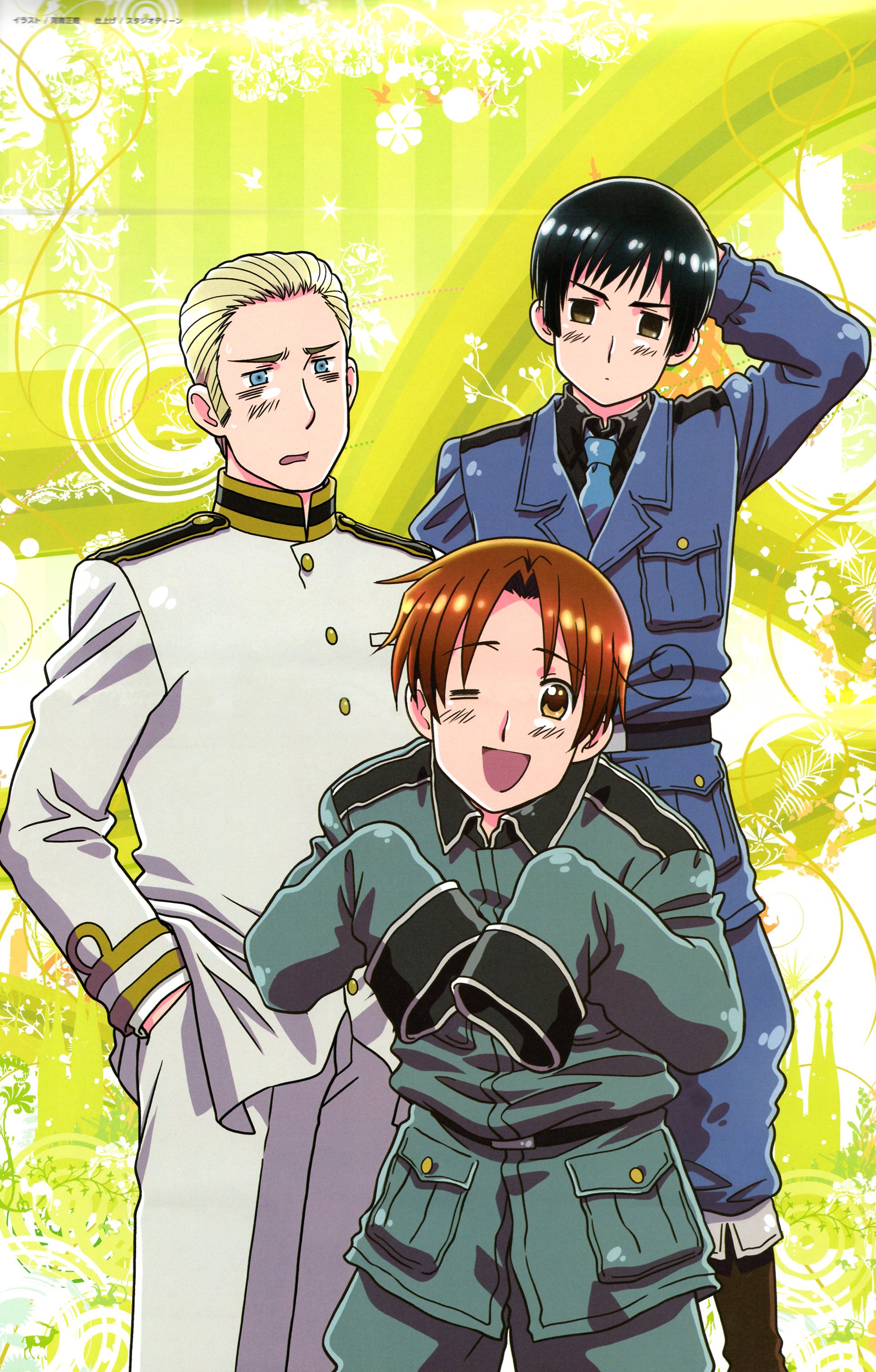 Germany Axis Powers Hetalia - HD Wallpaper 