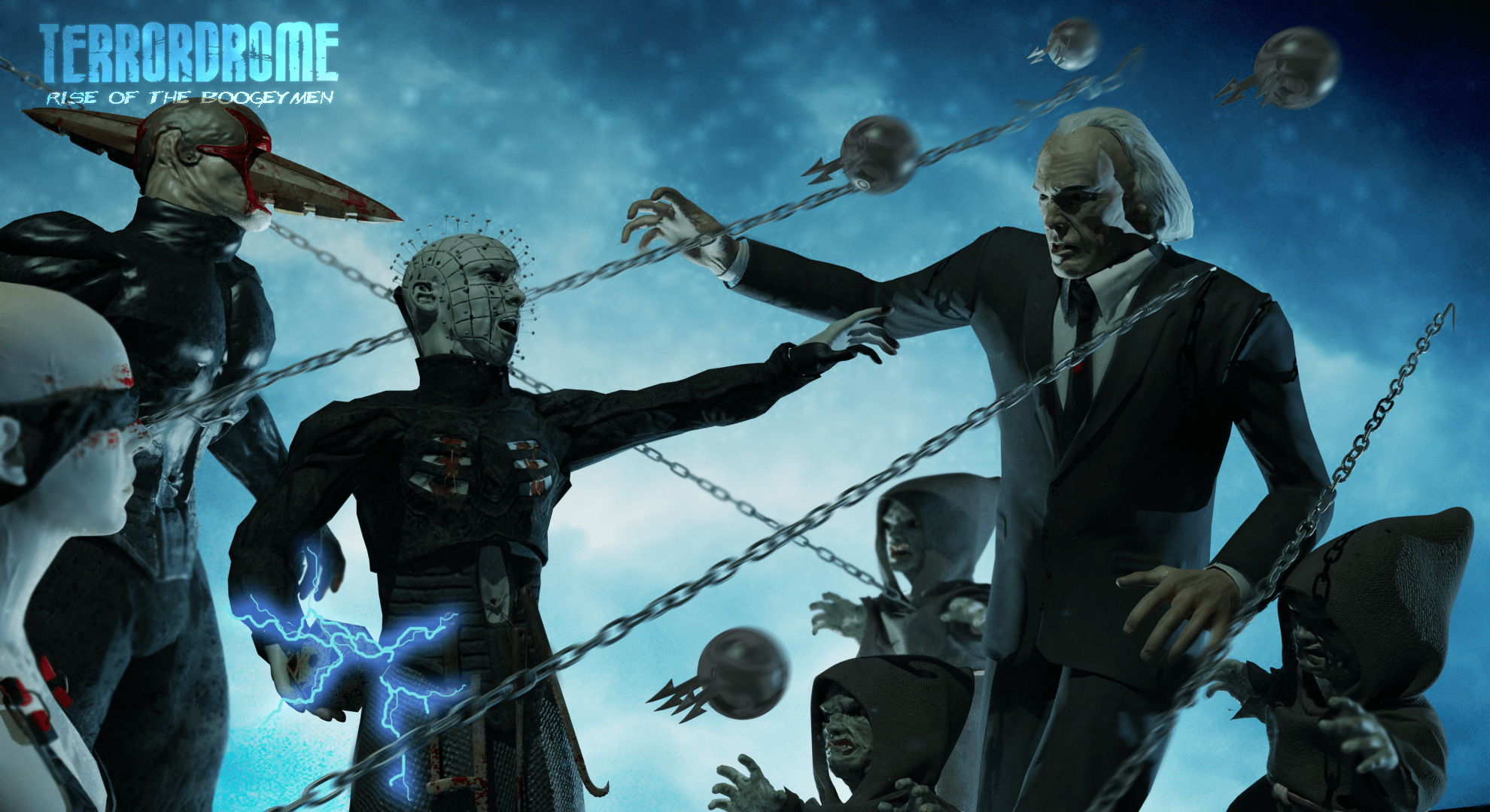 Battle-3 - Terrordrome Characters - HD Wallpaper 