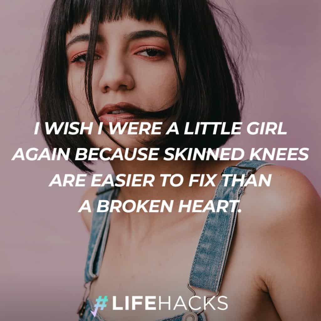 Caption For Heart Broken Girl - HD Wallpaper 