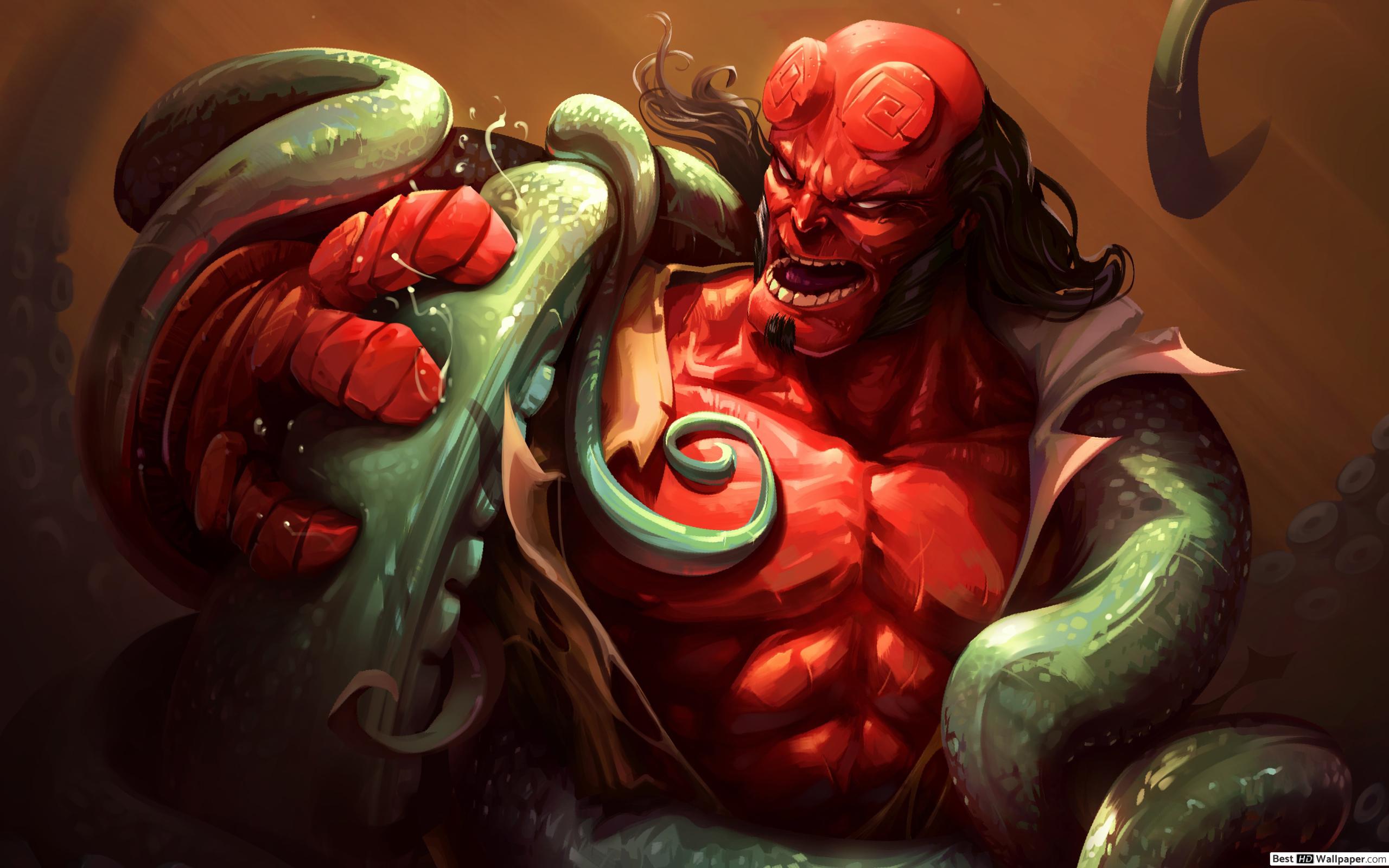 Hellboy Fanart - HD Wallpaper 