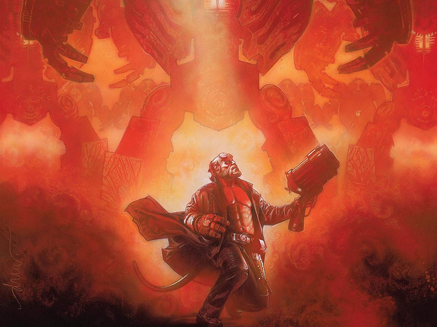 Hellboy Wallpaper Hd - HD Wallpaper 