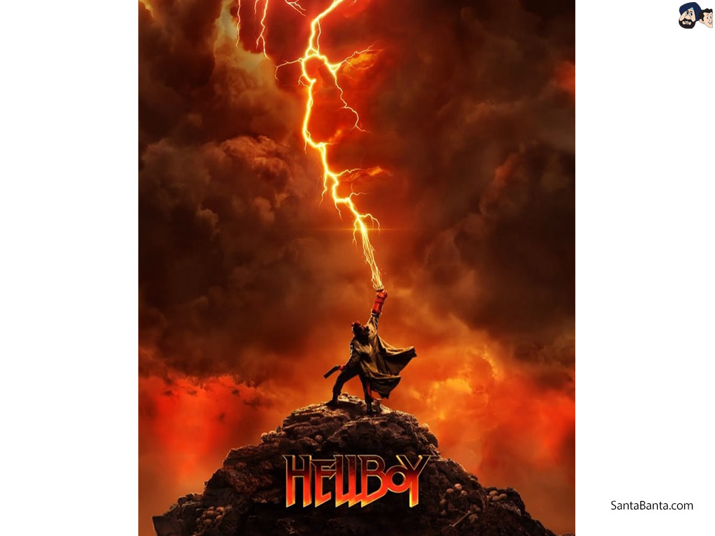 Hellboy Movie Wallpaper - Hellboy Posters - HD Wallpaper 